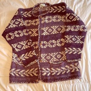 Hand knitted Bolivia sweater